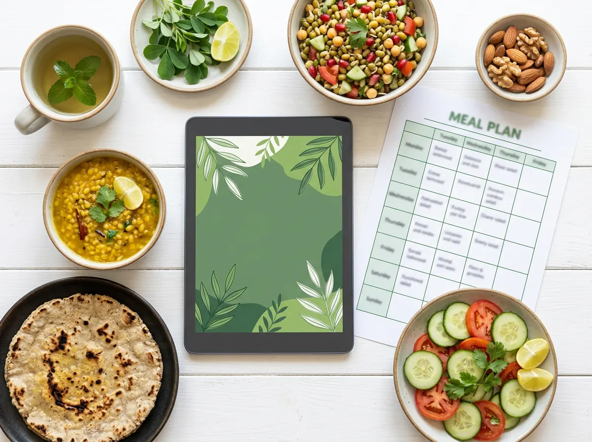 DFF eBook, Diet Chart आणि Diabetes-friendly आहार